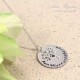 Tree of life Personalized Hand Stamped Necklace