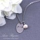 Personalized Stainless Steel Initial Necklace
