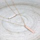 Set of 2 14K Gold Filled Layered Necklace