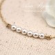 Minimalist Style Freshwater Pearl Bracelet